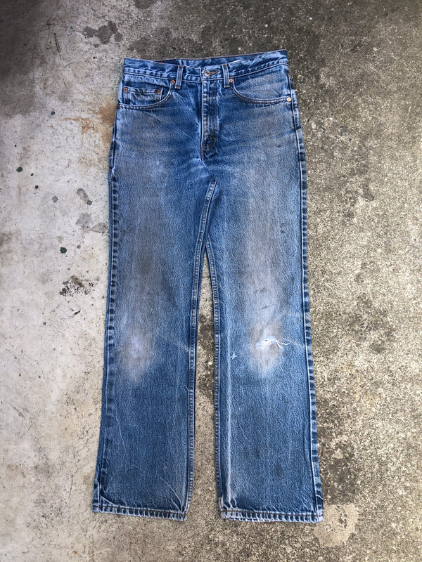 1990s Levis Dirty Faded Blue 517 (31X30)