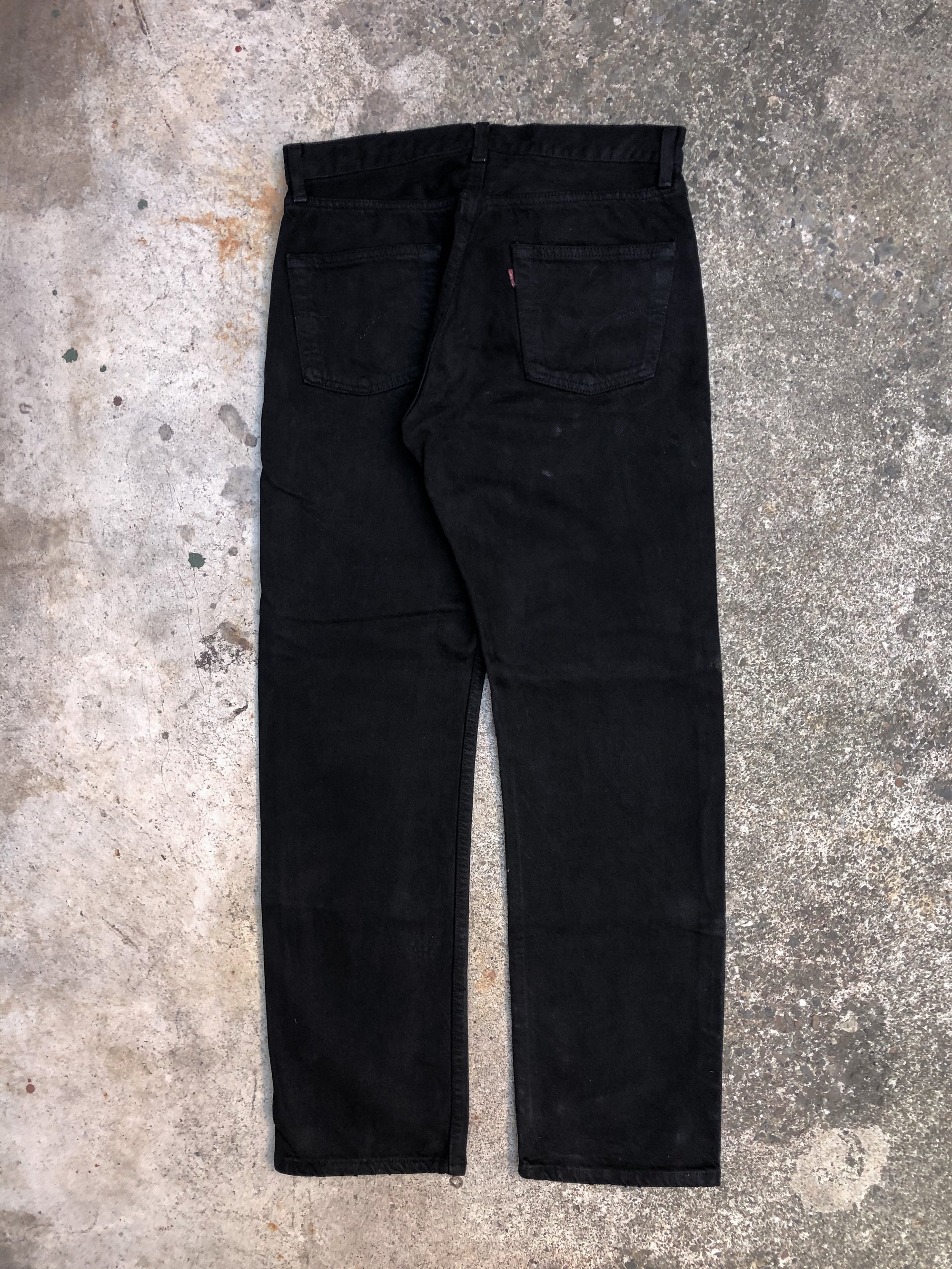 1990s Levis Black Overdye 501 (30X29)