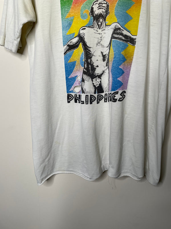 1990s “University of the Philippines” Distressed Tee (M)