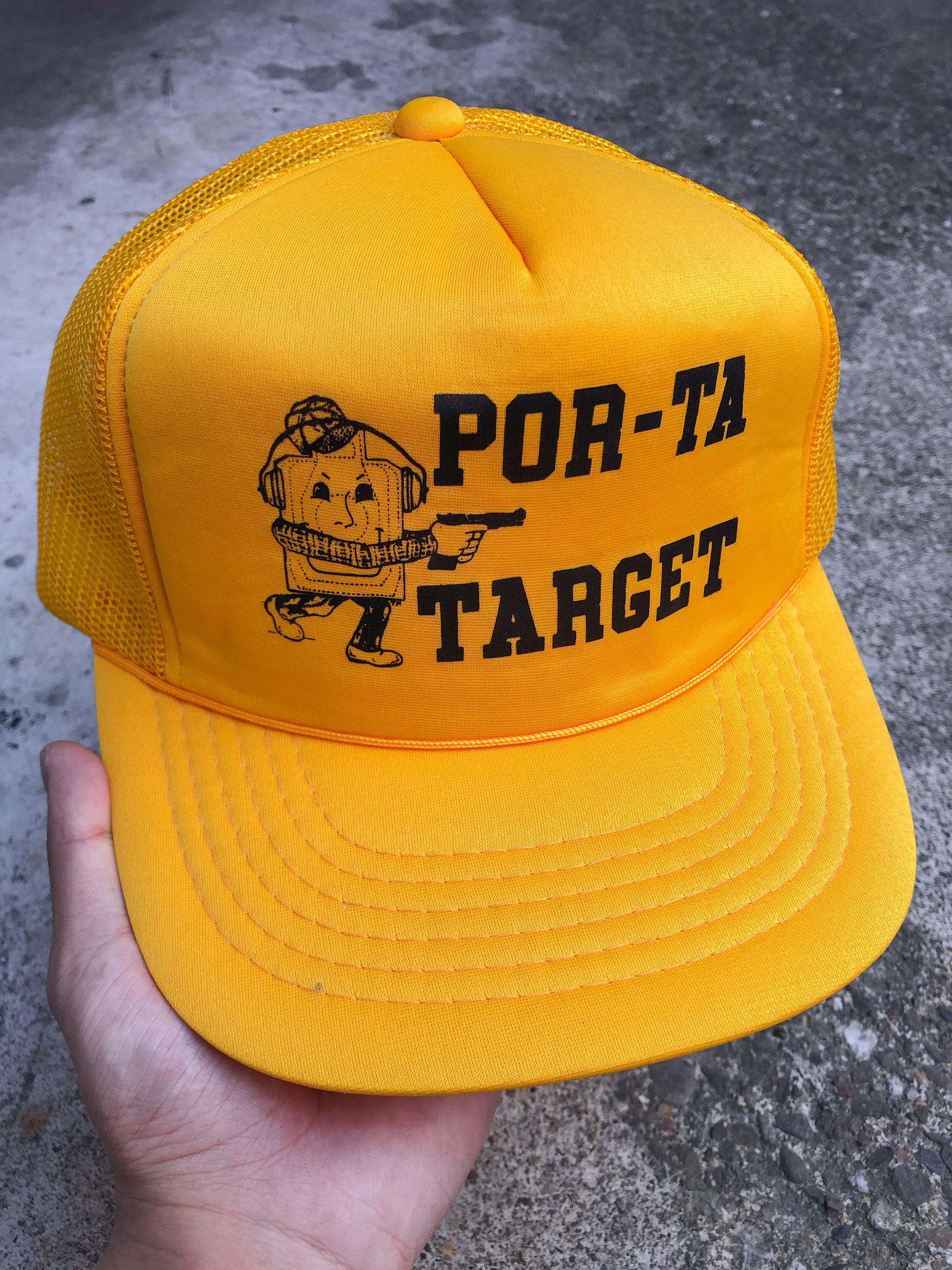 1990s “Por-Ta Target” Trucker Hat