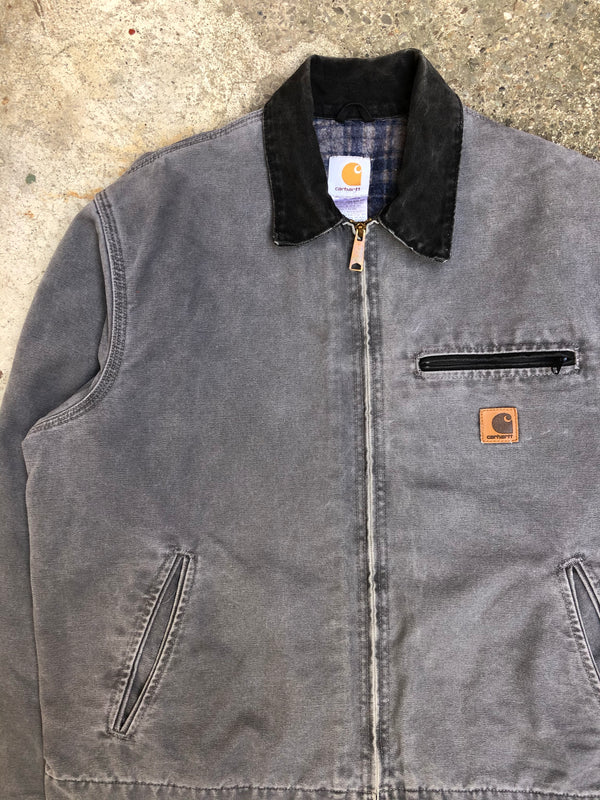 1990s Carhartt Grey Lined Work Jacket