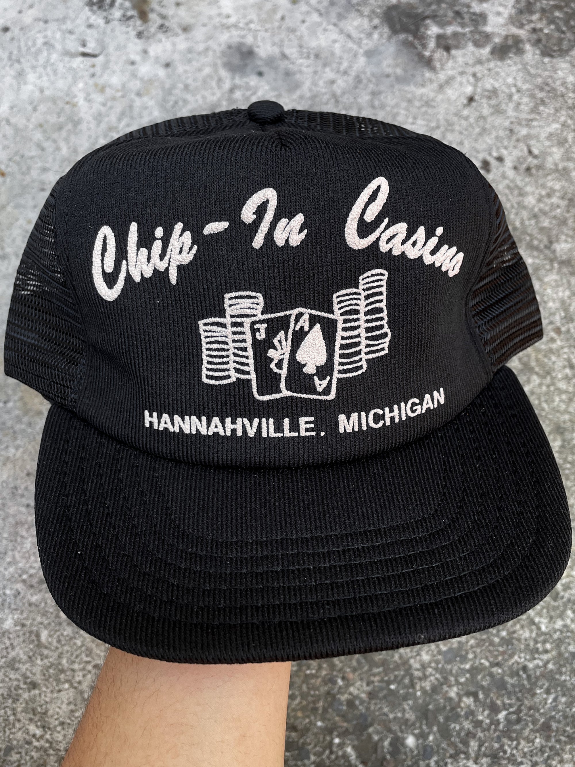 1980s “Chip-In Casino” Trucker Hat