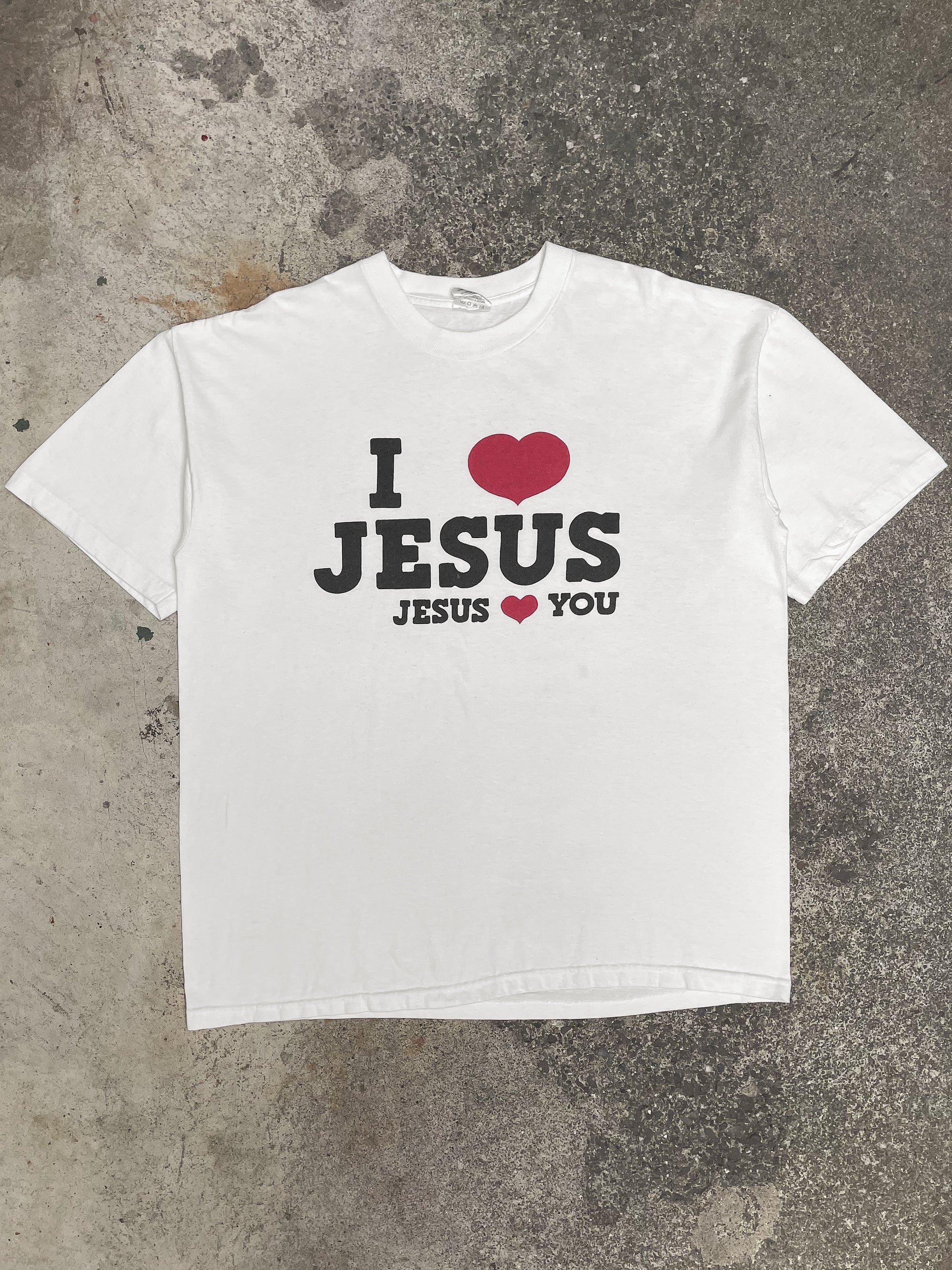 1990s “I Love Jesus” Single Stitched Tee (XL)