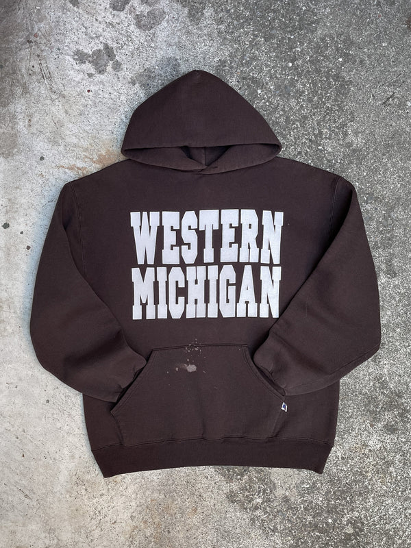 1990s Russell “Western Michigan” Brown Hoodie (L)