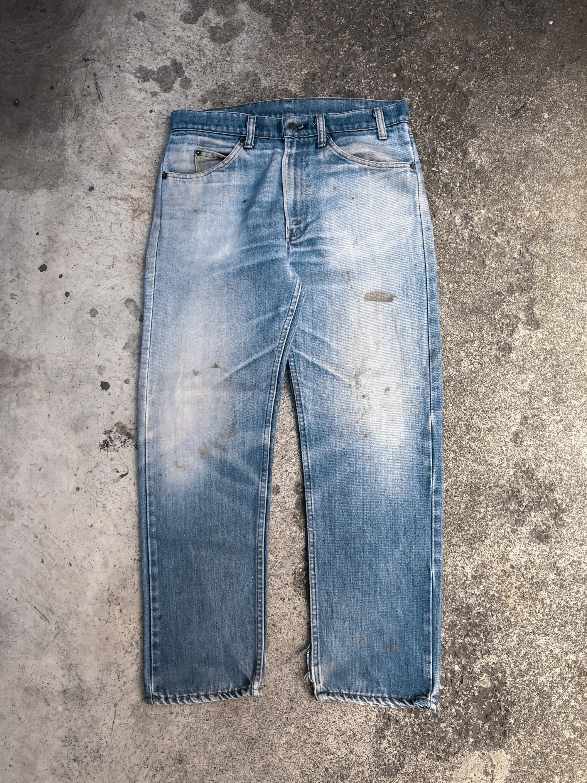 1970s Levis Dirty Faded Blue 505 (32X28)