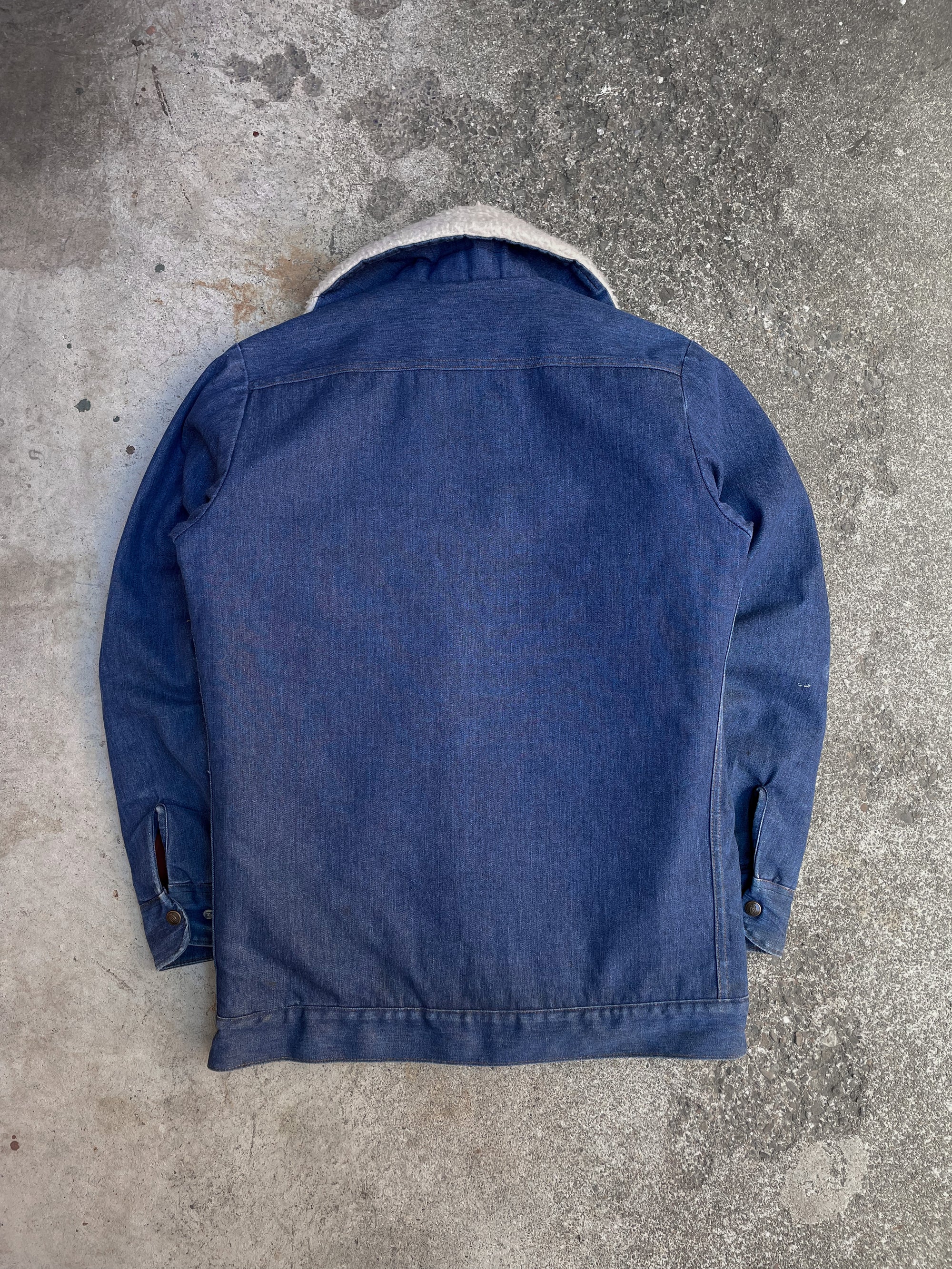 1980s Dickies Denim Sherpa Rancher Jacket