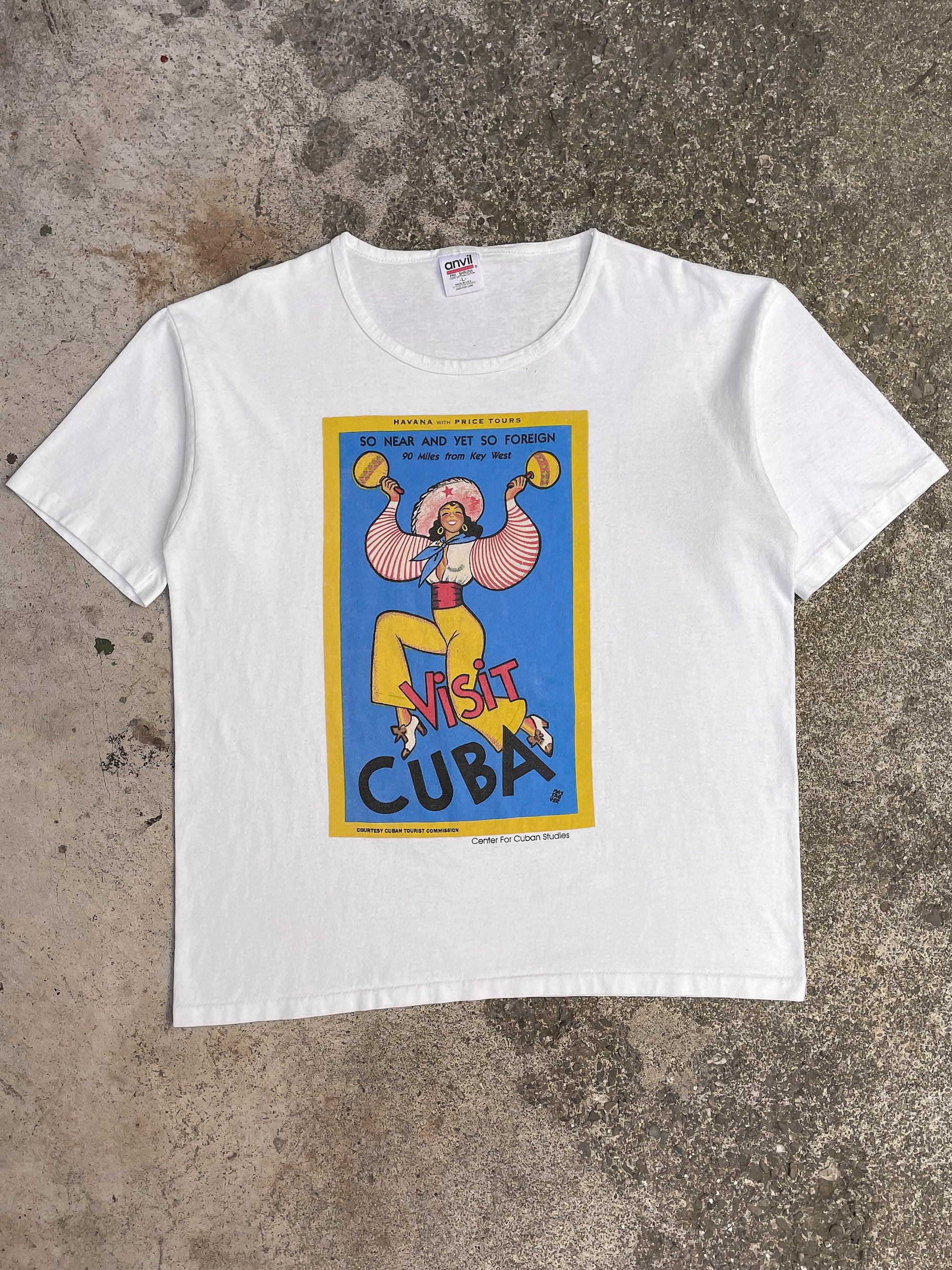 1990s “Visit Cuba” Single Stitched Tourist Tee