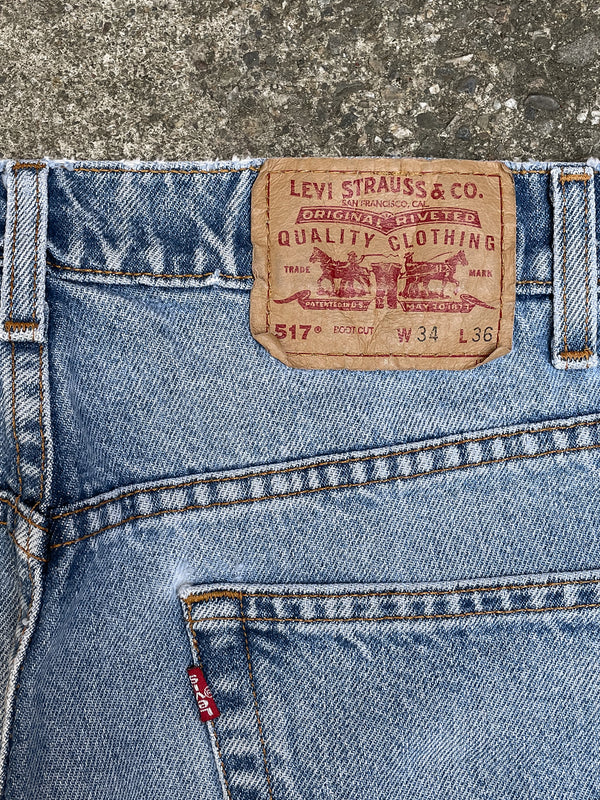 1990s Levi’s Faded Blue 517 (32X34)