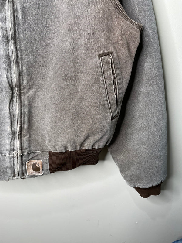 Carhartt Dusty Faded Brown Santa Fe Jacket (L)