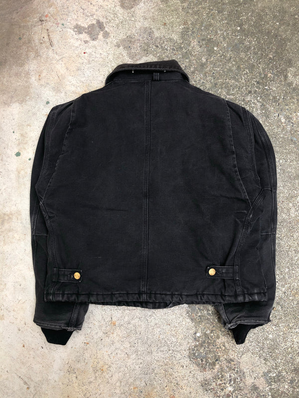 1990s Carhartt Black Quilted Arctic Jacket (S)