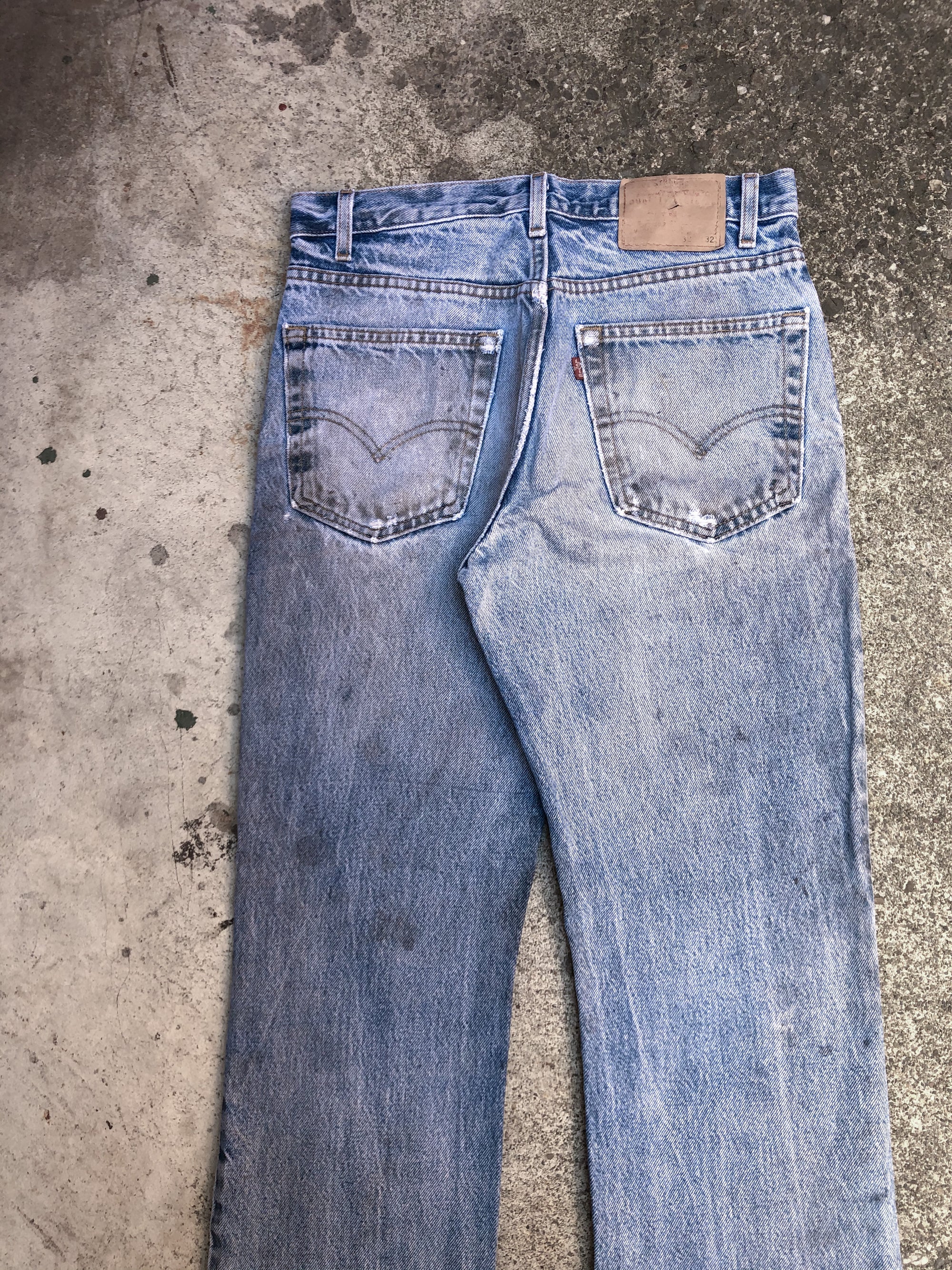 1990s Levis Dirty Faded Blue 517 (31X30)