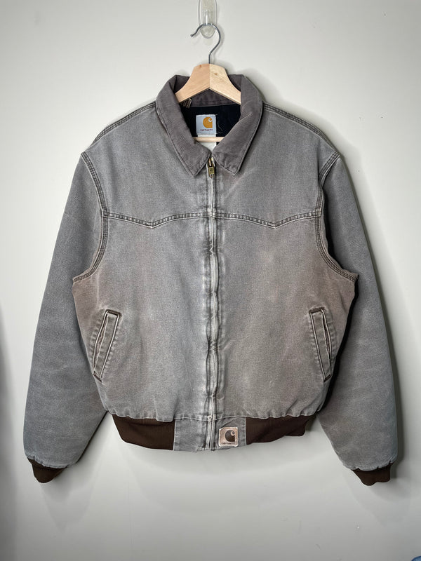 Carhartt Dusty Faded Brown Santa Fe Jacket (L)