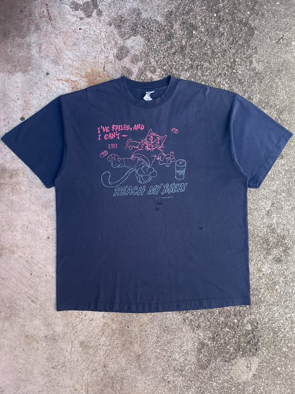 1990s “I’ve Fallen And I Can’t Reach My Beer” Single Stitched Tee