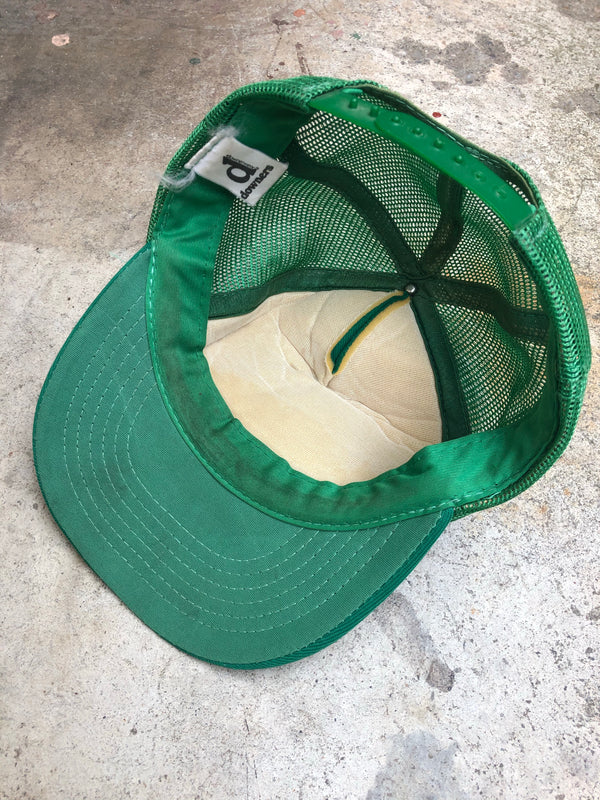 1980s Green “Russ’ Auto Laundry” Trucker Hat