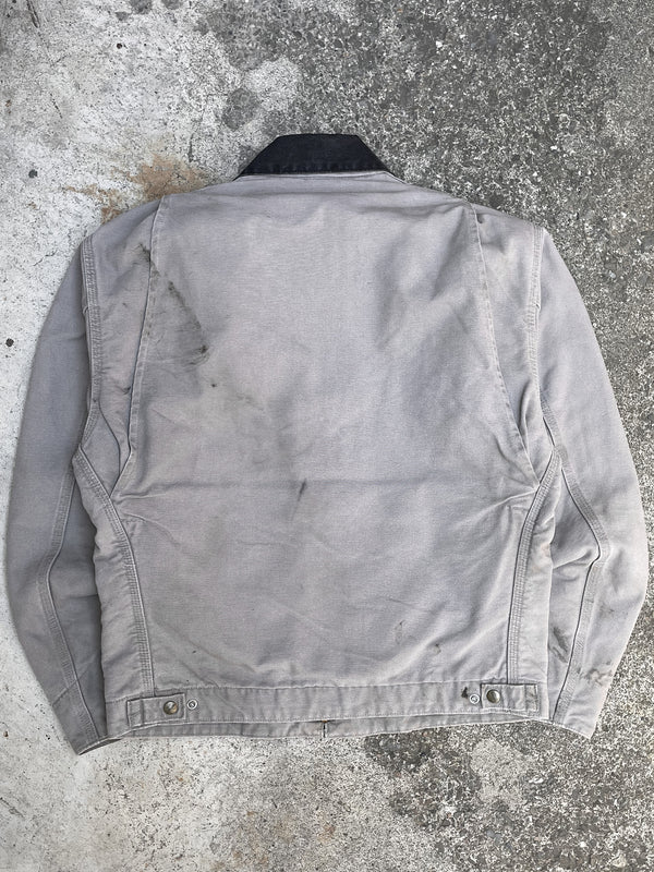 1990s Carhartt Cement Grey Lined Work Jacket (S/M)