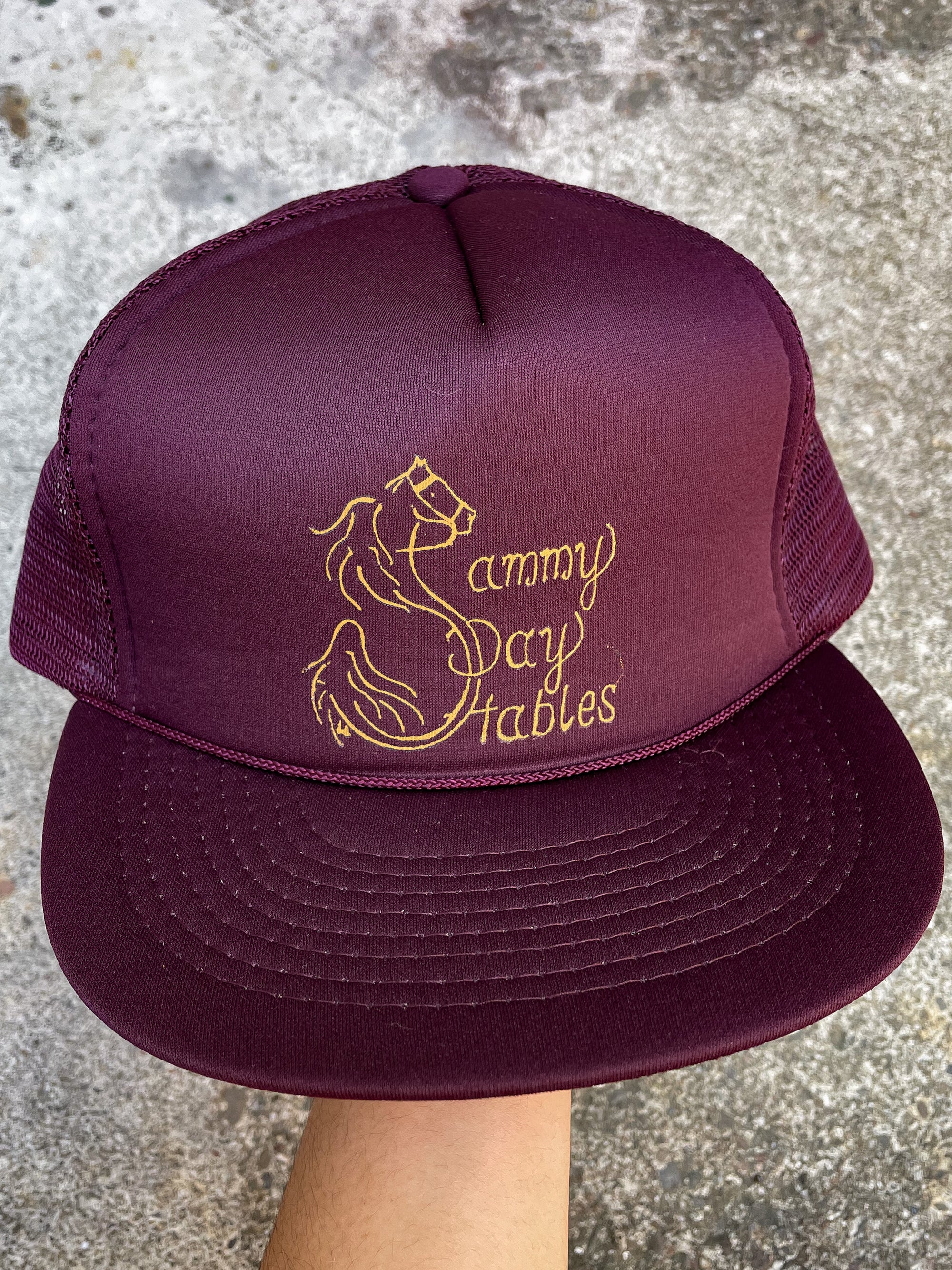 1990s “Sammy Day Stables” Trucker Hat