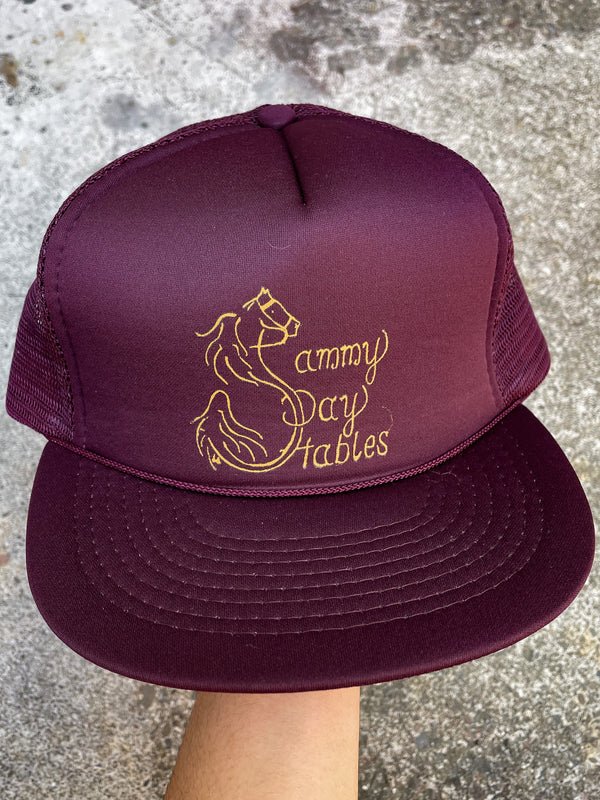 1990s “Sammy Day Stables” Trucker Hat