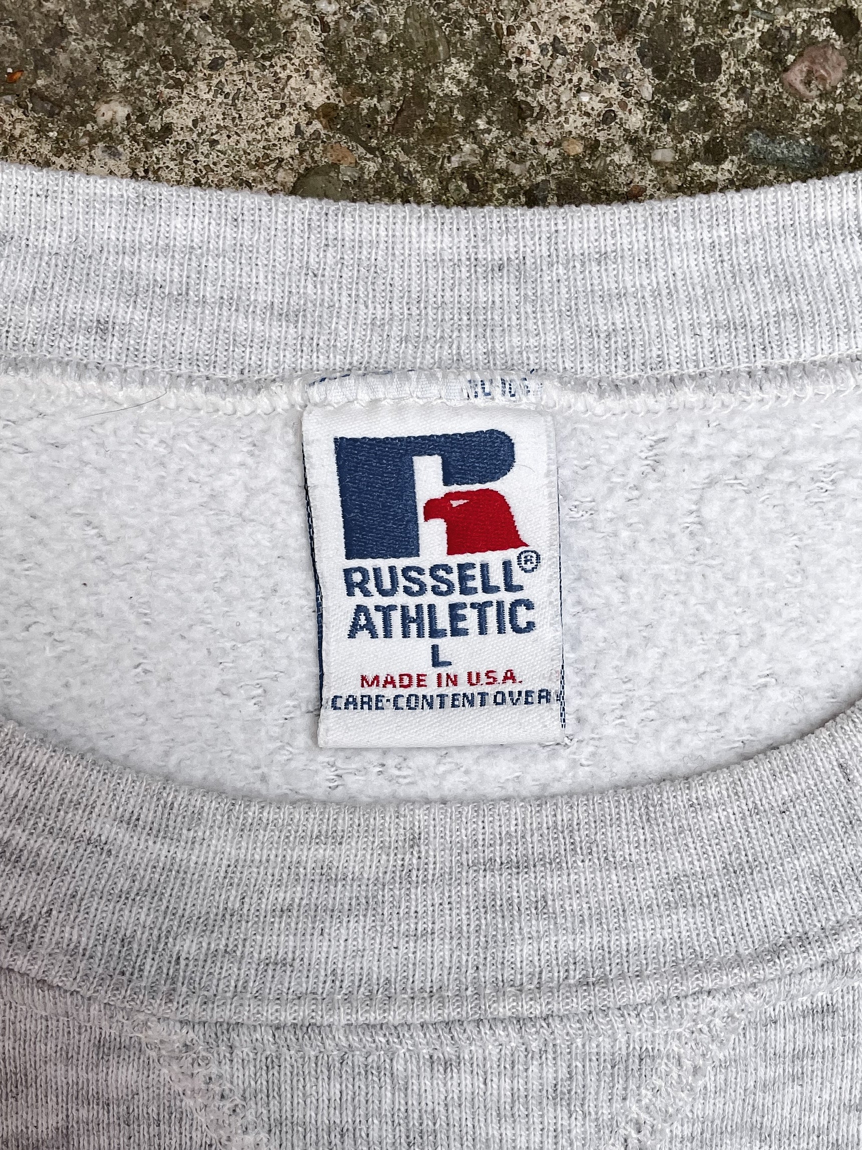 1990s Russell “Peace Track” Sweatshirt