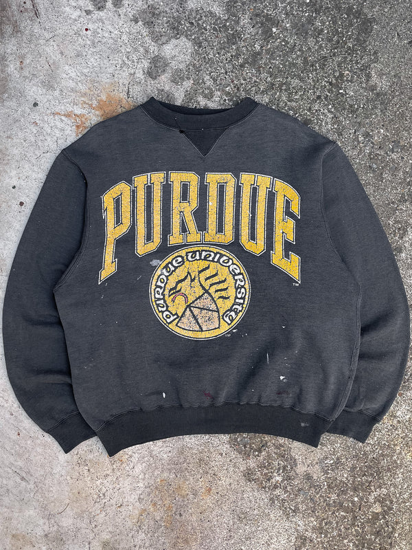 Vintage “Purdue” Painted Faded Sweatshirt