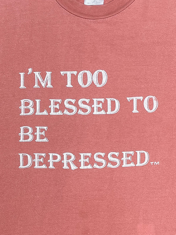 1990s “I’m Too Blessed…” Faded Single Stitched Tee