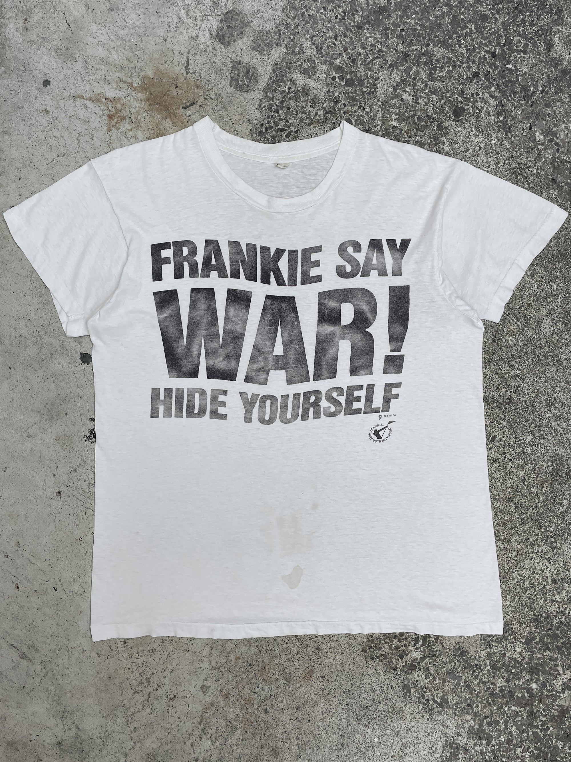 1980s “Frankie Say War!” Screen Stars Single Stitched Tee