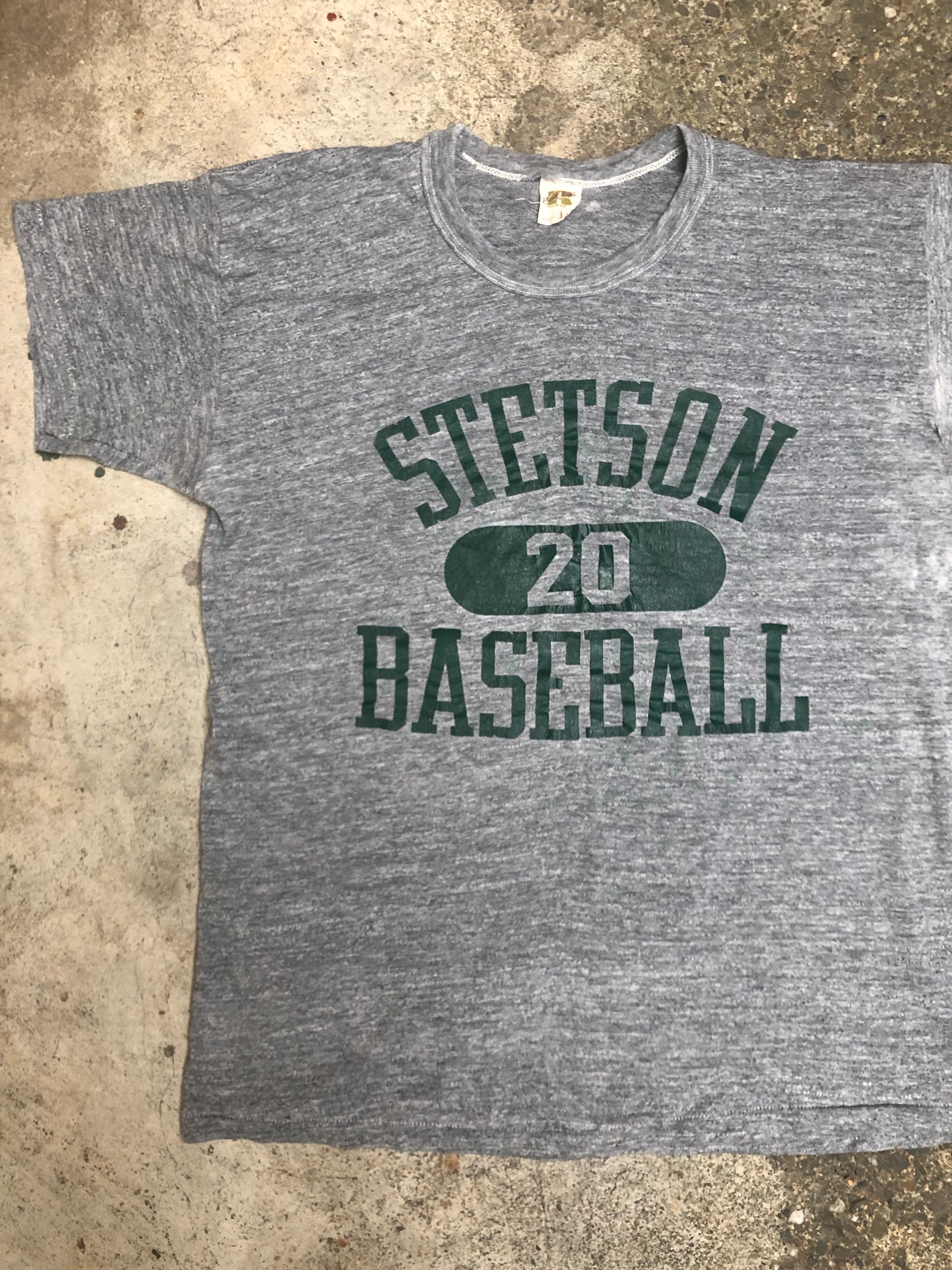 1970s Russell Single Stitched “Stetson Baseball” Tee