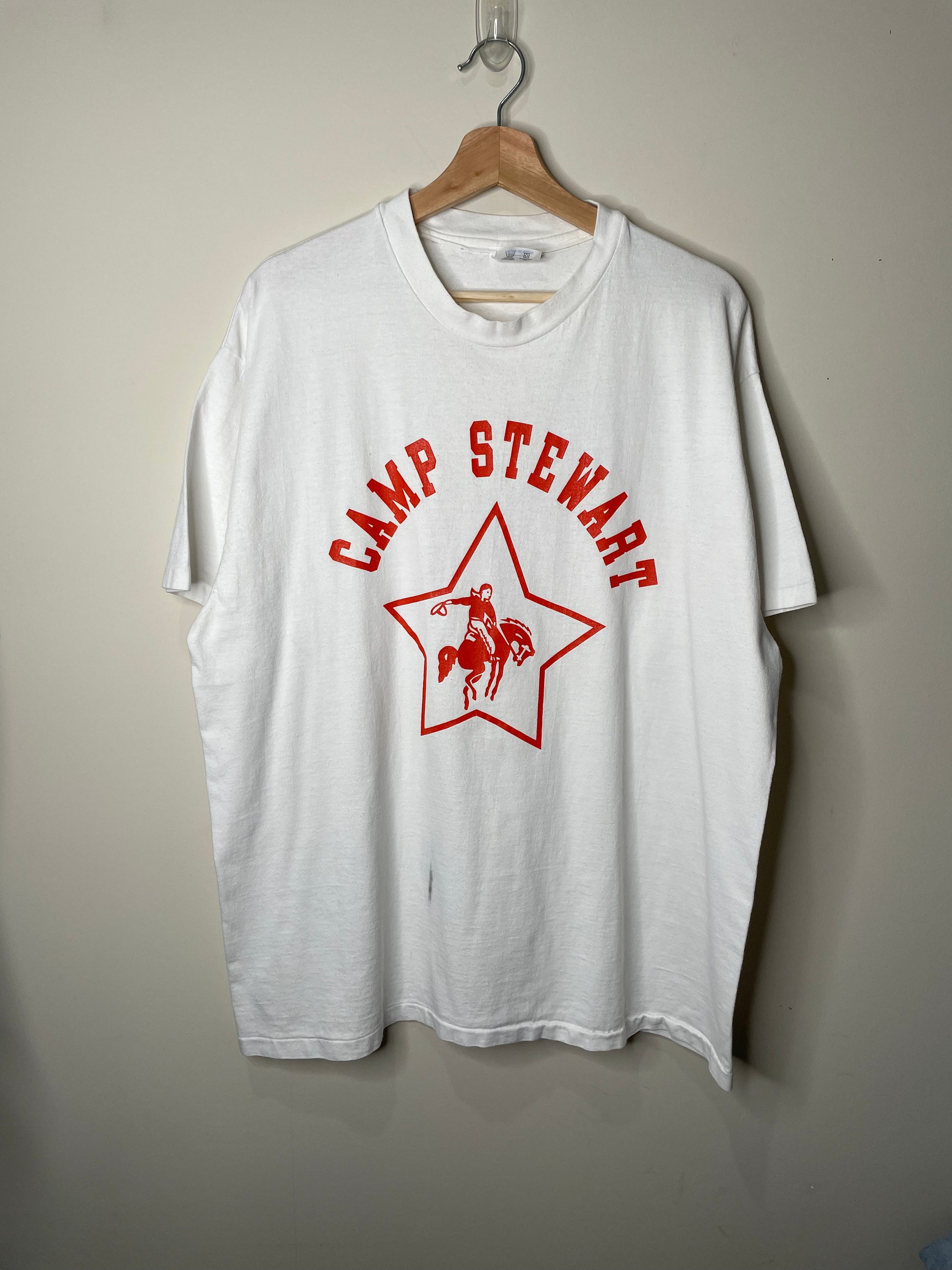 1990s “Camp Stewart” Single Stitched Champion Tee (XL)