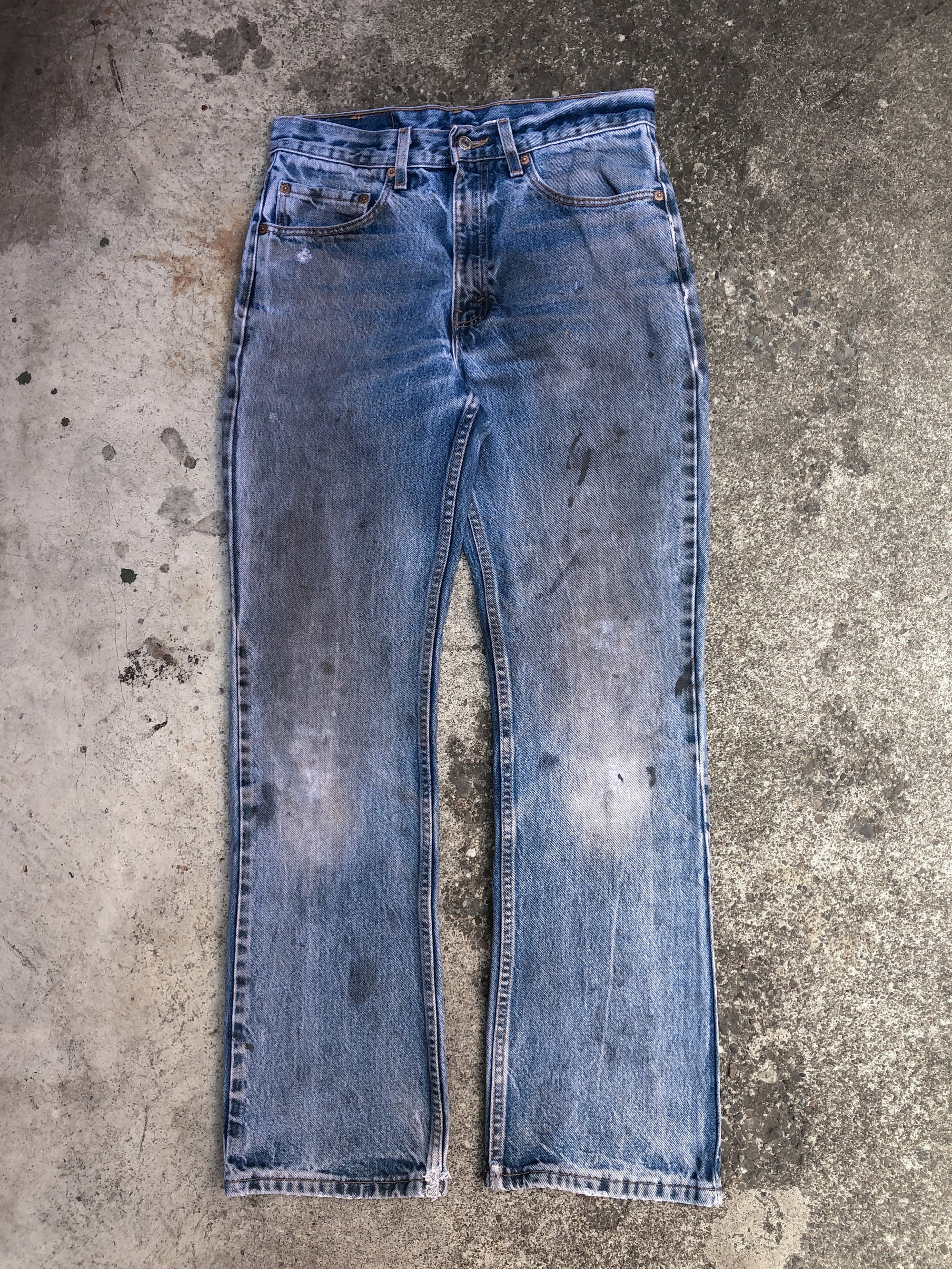 1990s Levis Dirty Faded Blue 517 (31X30)