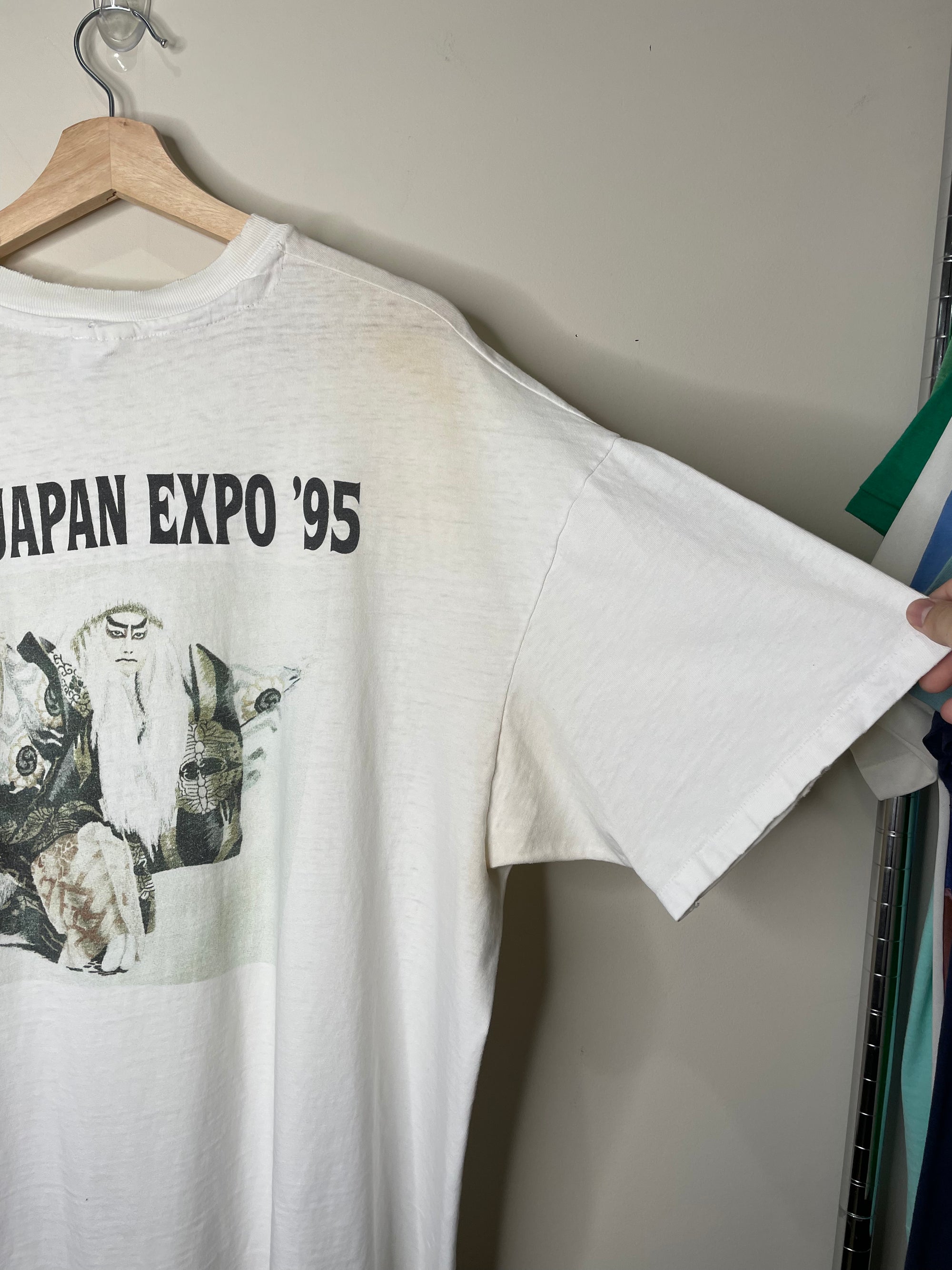 1990s “US-Japan Expo” Distressed Single Stitched Tee (XL/XXL)