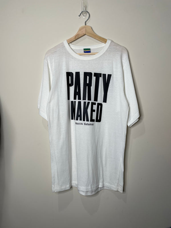 1990s “Party Naked” Tee (L)