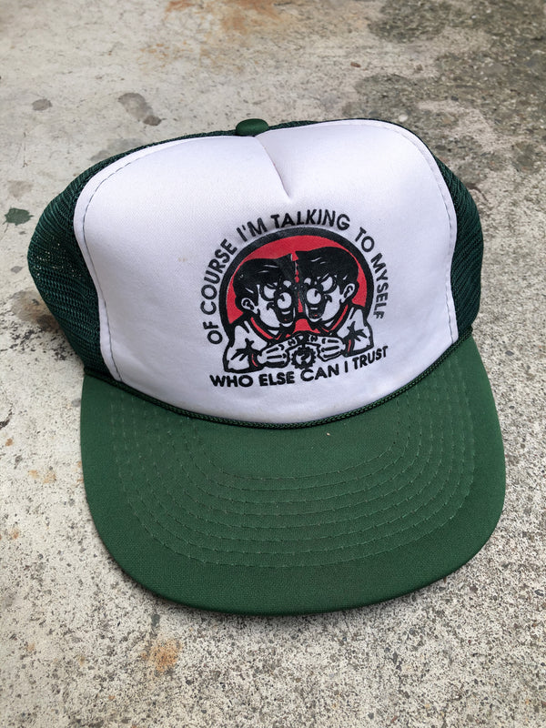 1980s “Talking to Myself” Trucker Hat