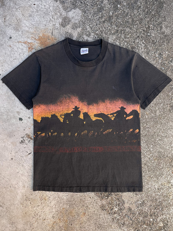 1990s “Colorado Cowboy” Faded Single Stitched Tee (M)