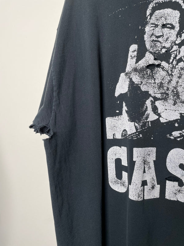 Vintage “Johnny Cash” Distressed Tee (XL)