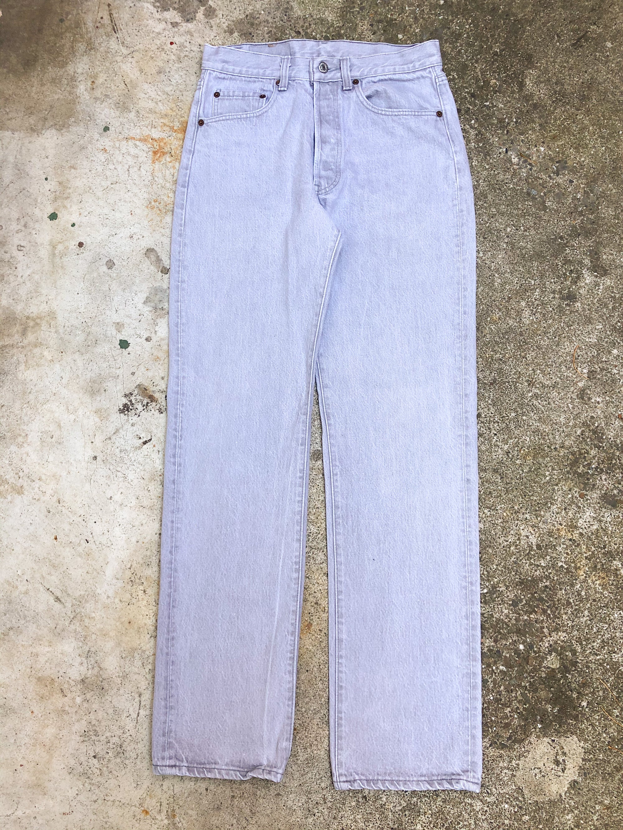 1980s Levis Faded Grey 501 (29X32)