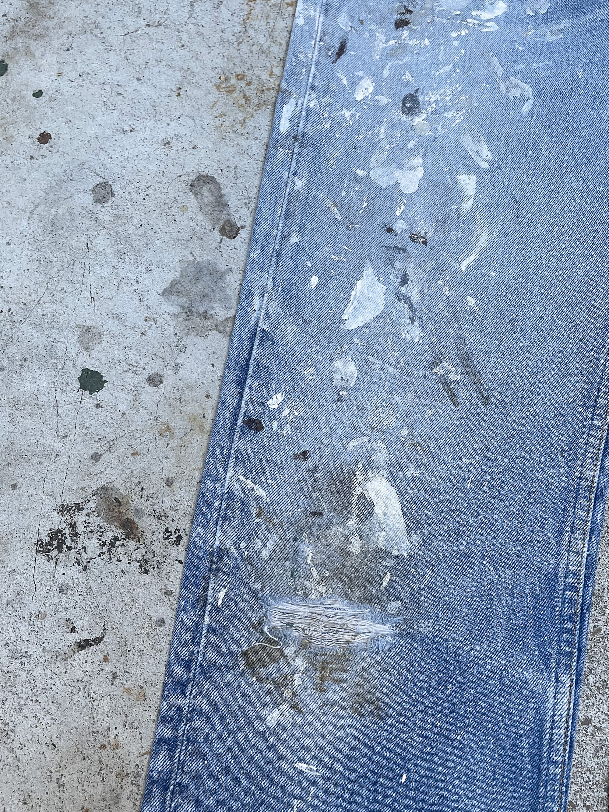 1990s Levi’s Painted Faded Blue 501XX (32X29)