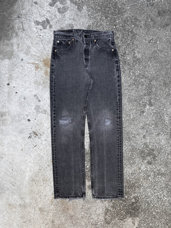 1990s Levi’s Faded Charcoal Black 501 (26X28)