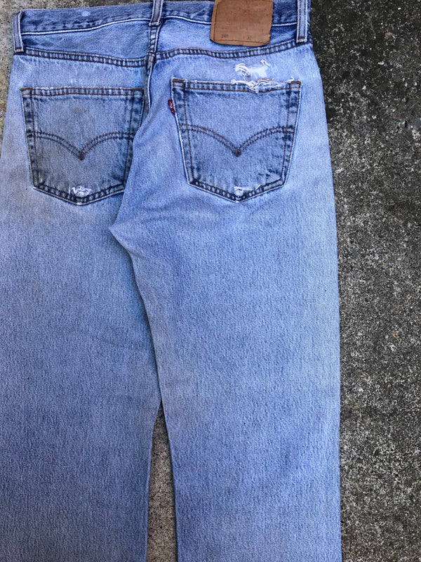 1990s Levis Faded Blue 501 (30X29)