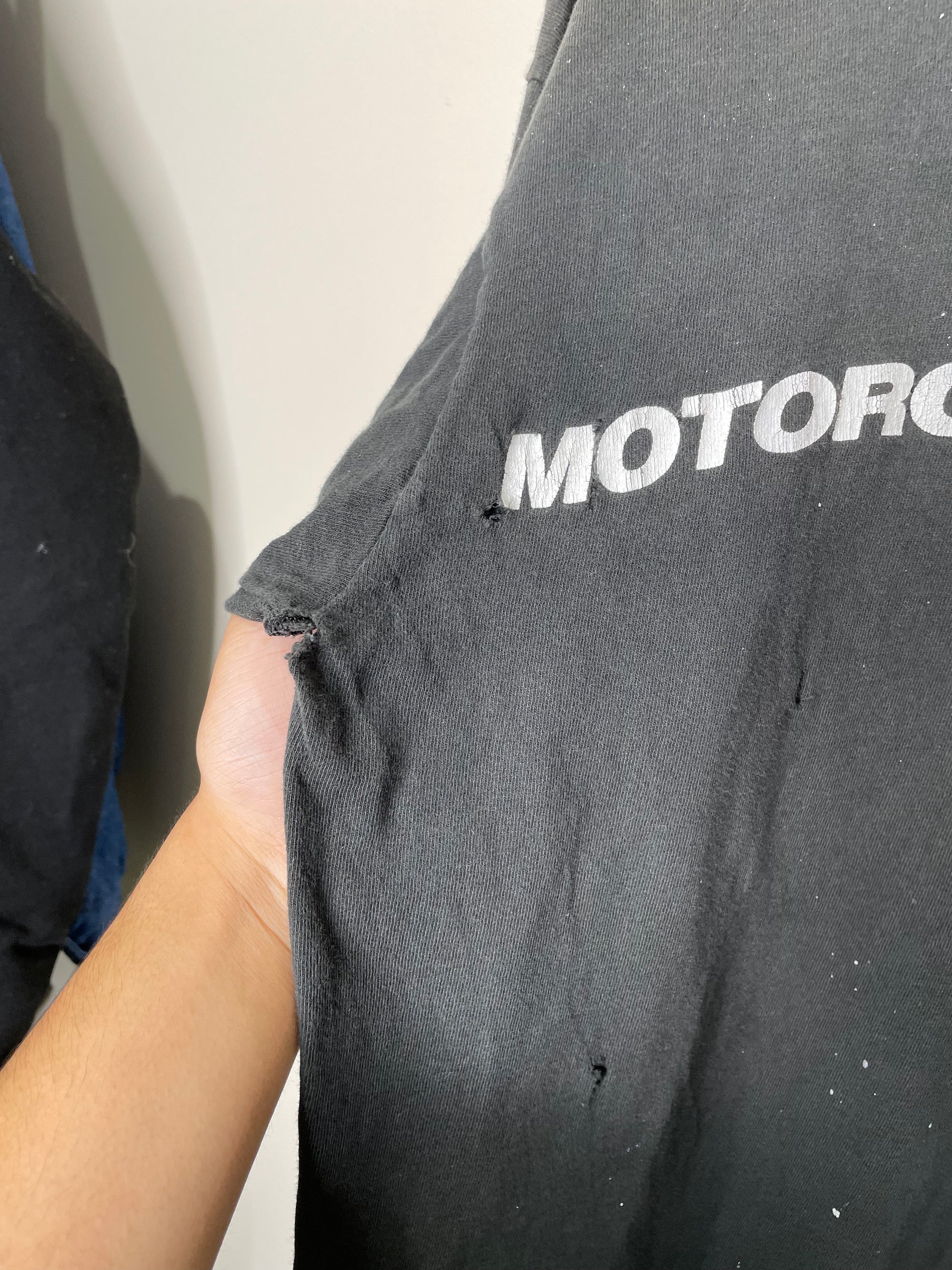 1990s “Motorola Computers” Thrashed Single Stitched Tee (L)