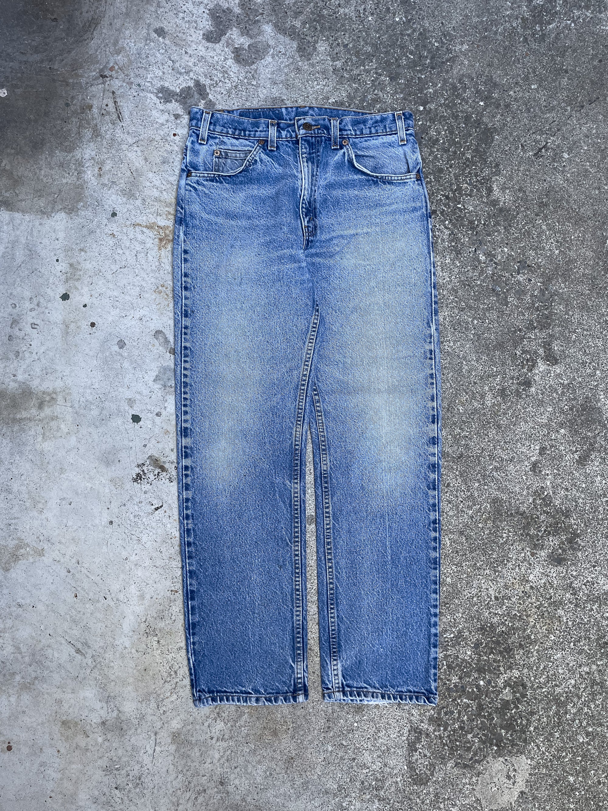 1990s Orange Tab Levi’s Faded Blue 505 (31X29)