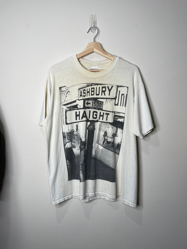 Vintage “Haight Ashbury” Hanes Beefy Tee (L)