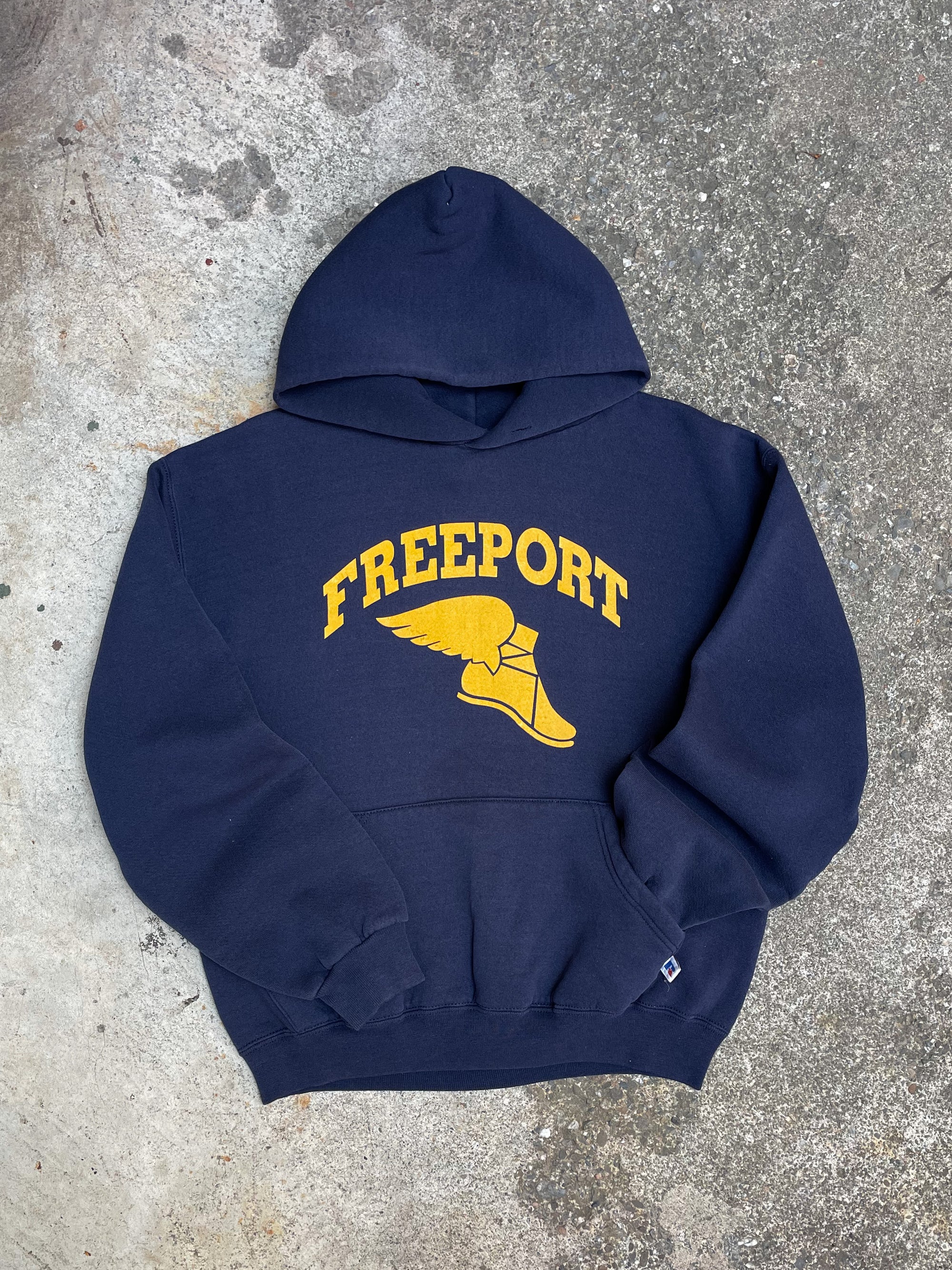 Early 00s Russell “Freeport” Hoodie (M)