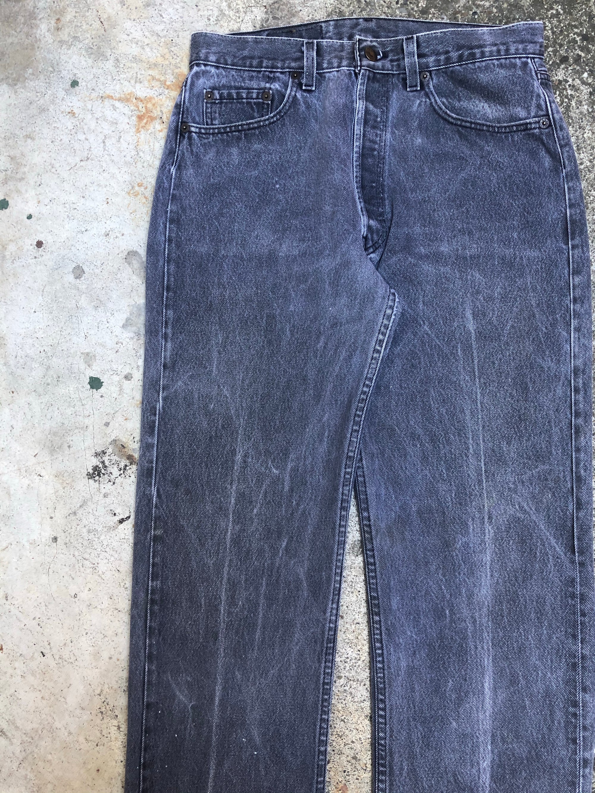 1990s Levis Faded Grey 501 (31X32)