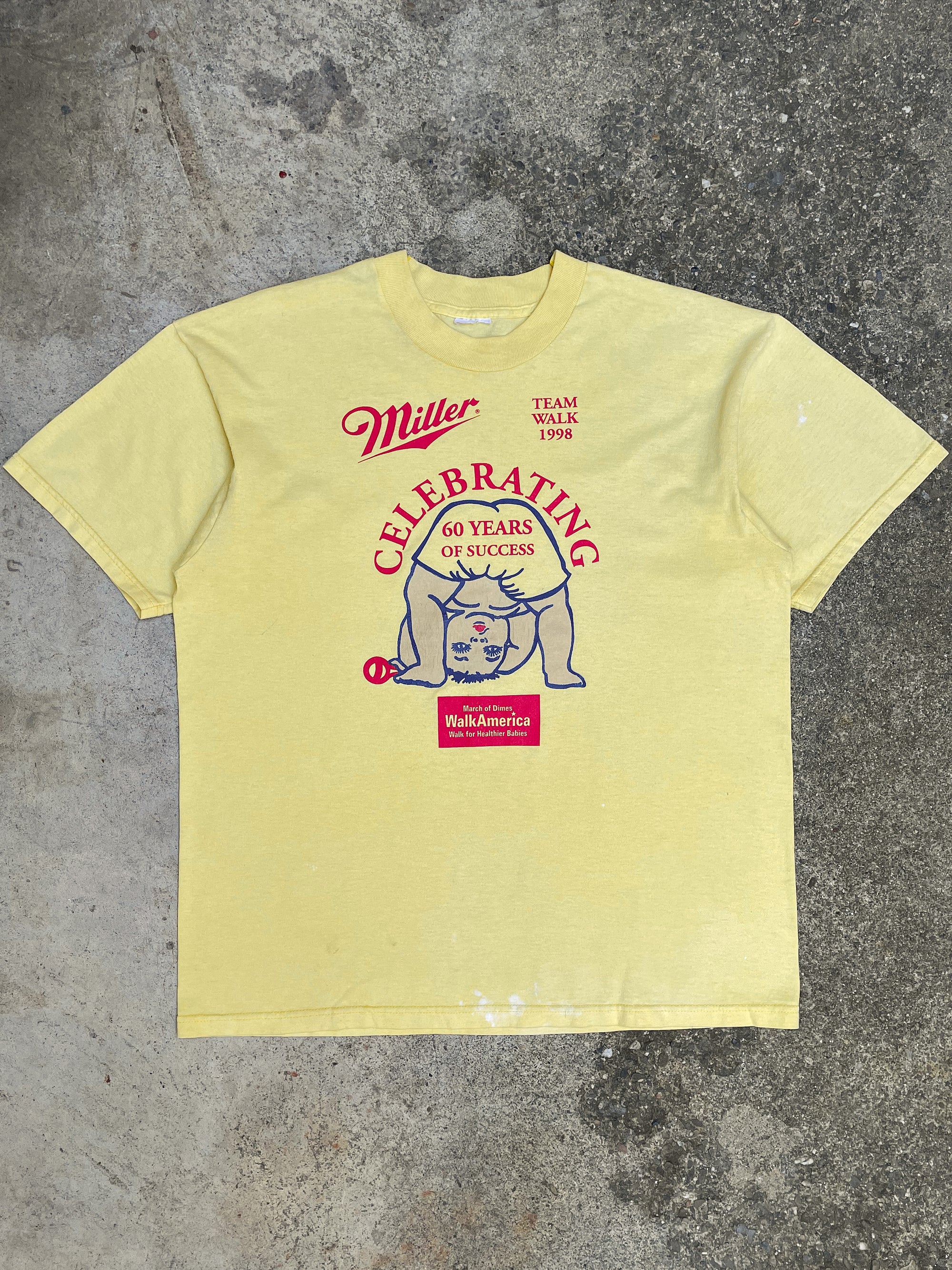 1990s “Miller Team Walk” Tee (M/L)