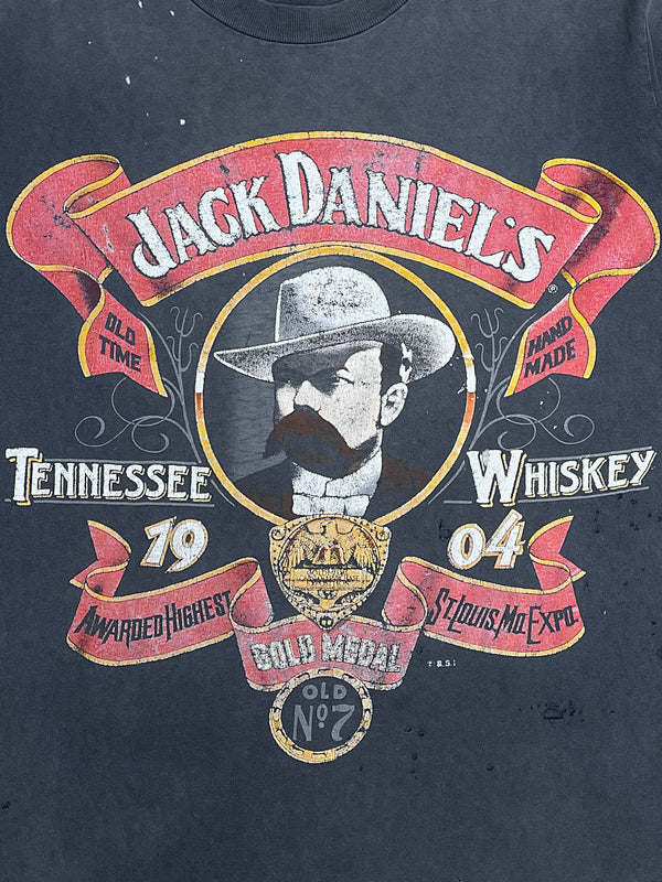 1990s “Jack Daniels” Faded Single Stitched Tee