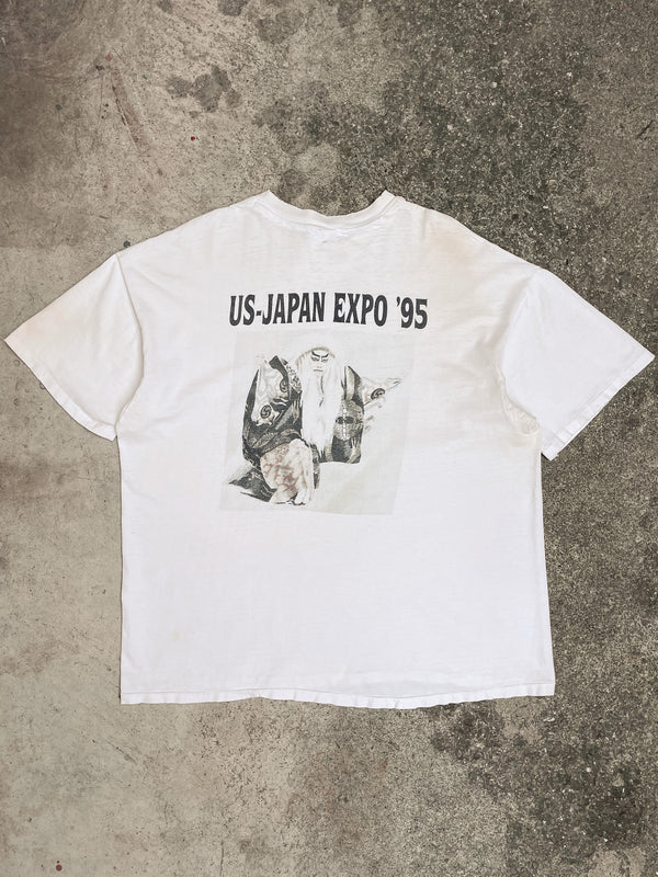 1990s “US-Japan Expo” Distressed Single Stitched Tee (XL/XXL)