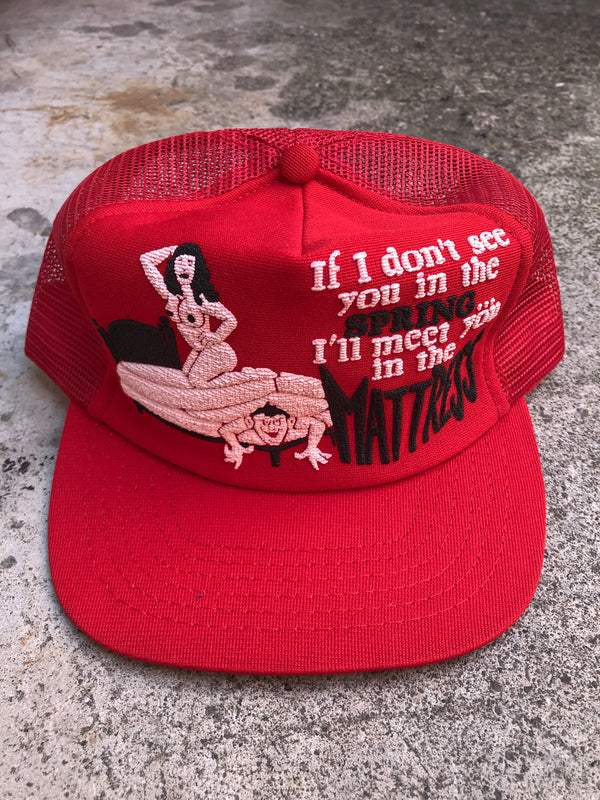 1980s “If I Don’t See You In The Spring...” Trucker Hat