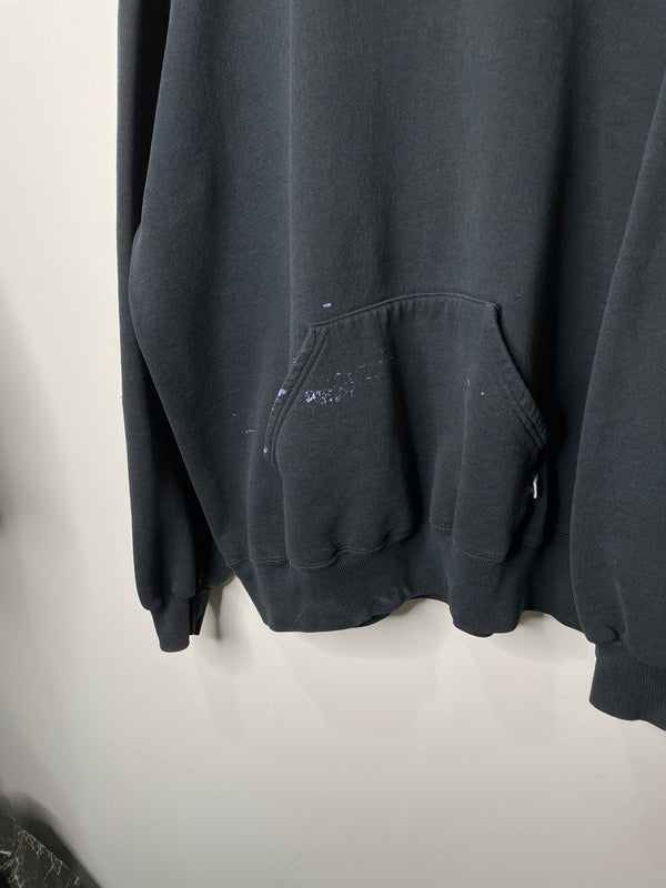 1990s Russell Black Blank Hoodie (XL/XXL)