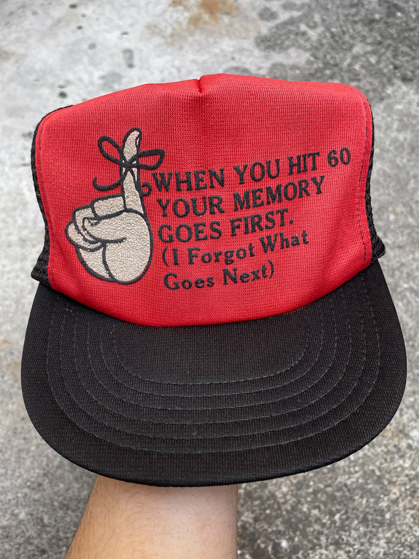 1980s “When You Hit 60…” Trucker Hat