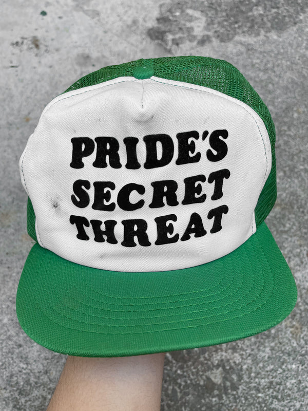 1980s “Pride’s Secret Threat” Trucker Hat