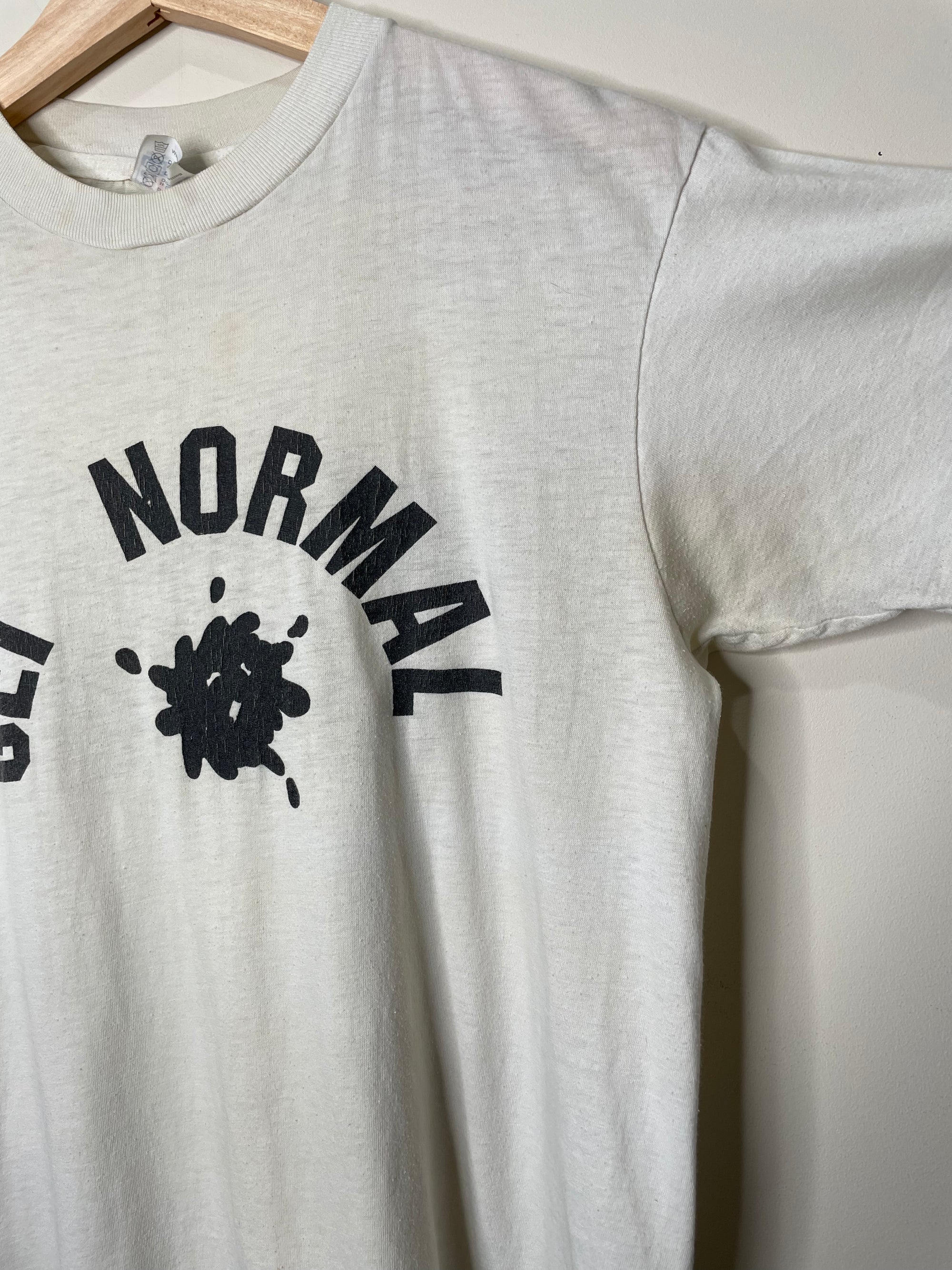 1980s “Get Normal” Single Stitched Tee (S/M)